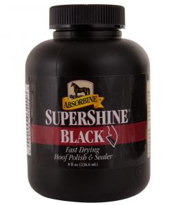 Supershine Hoofpolish schwarz 240ml